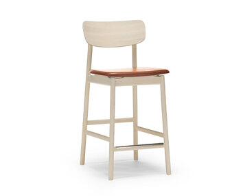 Prima-Vista-Barstol-Bjork-Ljus-Mattlack-Cognac