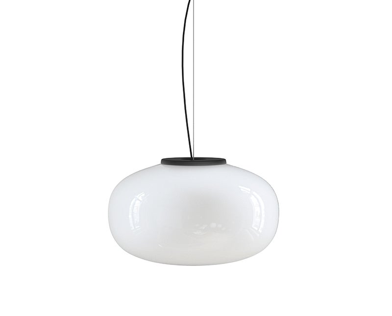 Karl-Johan-Pendant-Opal-Glass,-large