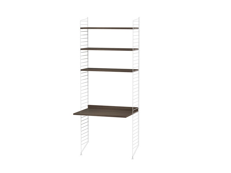 String-Kombination-Skrivbord-A-Valnot-Vit