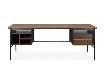 Oscar-Skrivbord-Teak-200x90