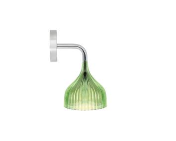 E-vägglampa-P8-Green-Kartell