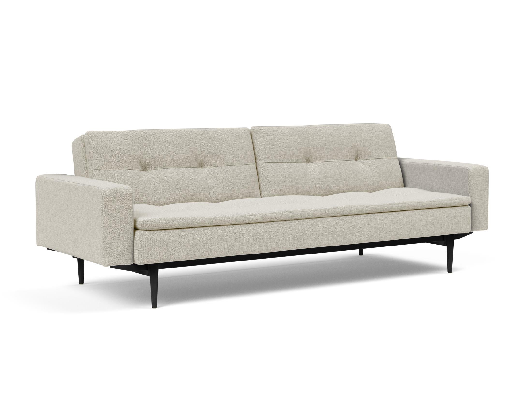 Dublexo-Styletto-Sofa-Bed-Black-Wood-With-Arms-527-p2-web