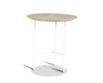 Tribeca-Sidobord-47-cm,-Såpad-Rustik-Ek-Vita-Ben