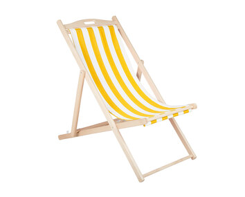 Dingla-Strandstol-Natur-Gul