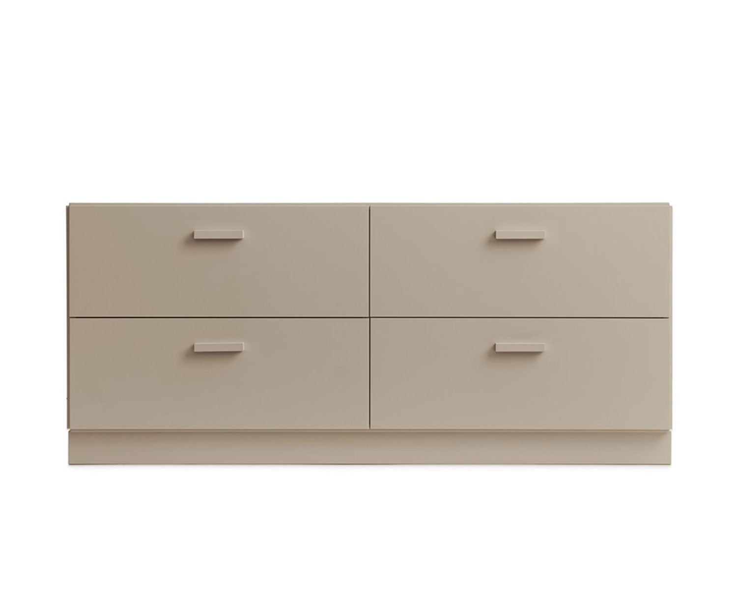 Relief Kommode Lav Beige | Sokkel
