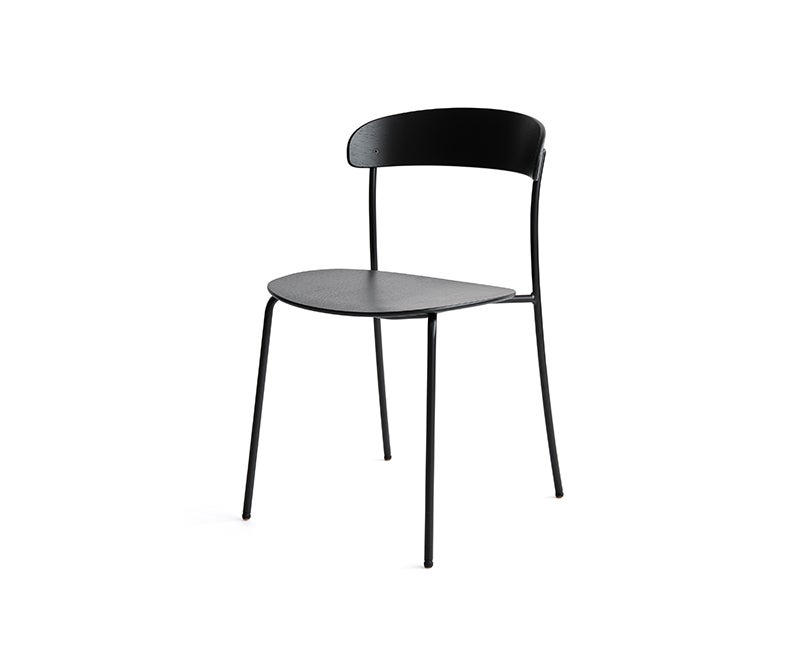 06-Missing-Chair-without-Armrest-Black-Oak-Perspective