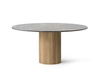 Vipp495-cabin-table-ø150-light-oak-grey-marble
