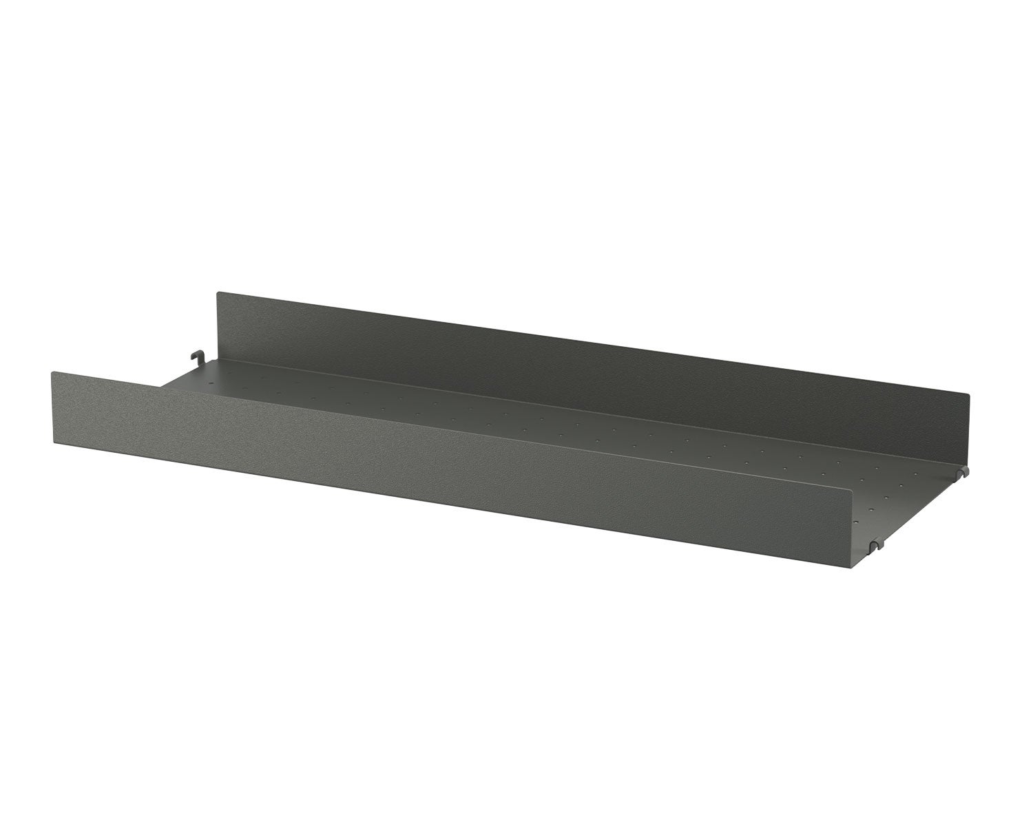 String-Hyllplan-Metall-Hog-Morkgra-78x30
