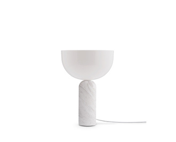 Kizu-Table-Lamp-White-Marble,-Small-White-Background