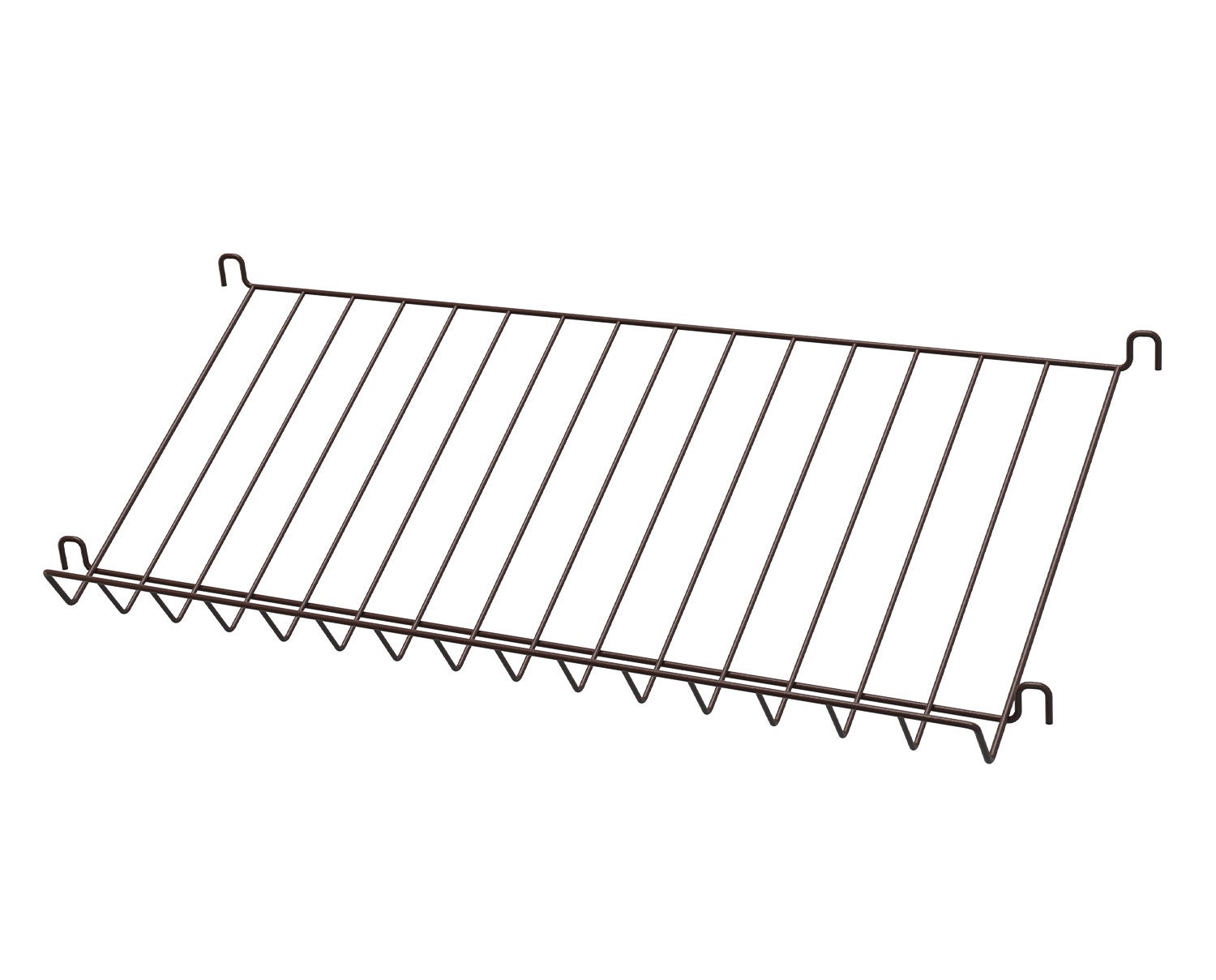 String-Magazine-Shelf-Metal-78x30-Dark-Brown