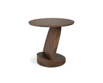 Oblic-Sidobord-Teak