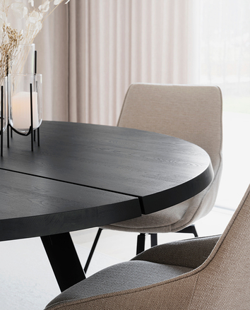 Fred-matbord-Svart-117444-1-detalj