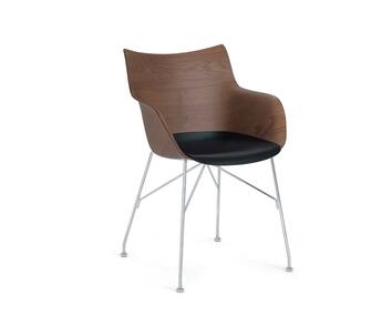 Q-wood-dark-ash-chrome-Kartell