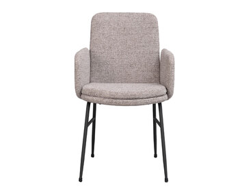 Conklin-Karmstol-Morkbeige-Svart-Metall_1