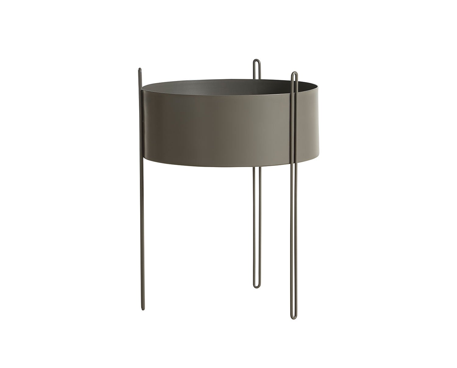 Pidestall-Kruka-Taupe-Stor
