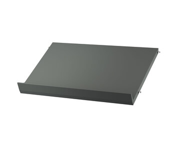 String-Tidsskriftshylla-58x30-Morkgra