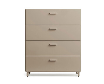 Relief Kommode Bred Beige | Ben
