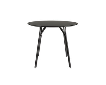 Tree-Matbord-90-Svart-Svart