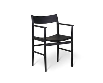 Siza-Karmstol-Svart-Ask-Skinn