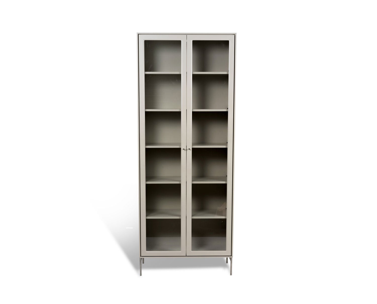 Volt-Vitrin-Hog-Beige-Rostfri