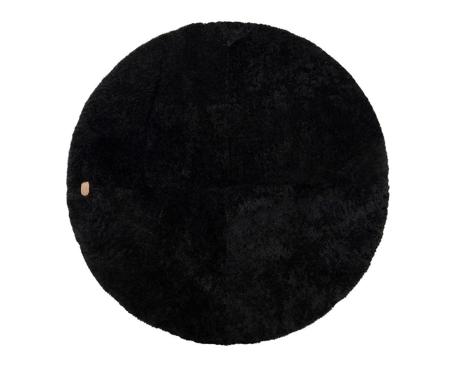 Ebba-matta-120cm-rund-svart-111-0120010